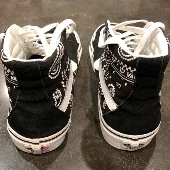 Men’s Vans Sk8 Hi Peace Paisley - Picture 5 of 13